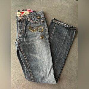 Y2K - 7 for All Mankind x The Great China Wall Jeans (see measurements)
